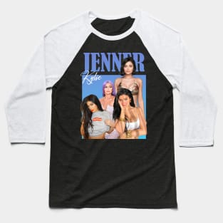 Kylie Jenner Vintage 90s Design Baseball T-Shirt